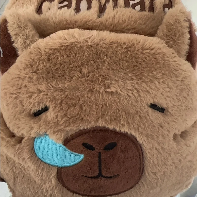 2025 الإنترنت المشاهير جديد تنوعا كابيبالا على ظهره لطيف فتاة القلب حقيبة قطيفة فتاة القلب حقيبة ظهر الطالب لينة ولطيفة هدية