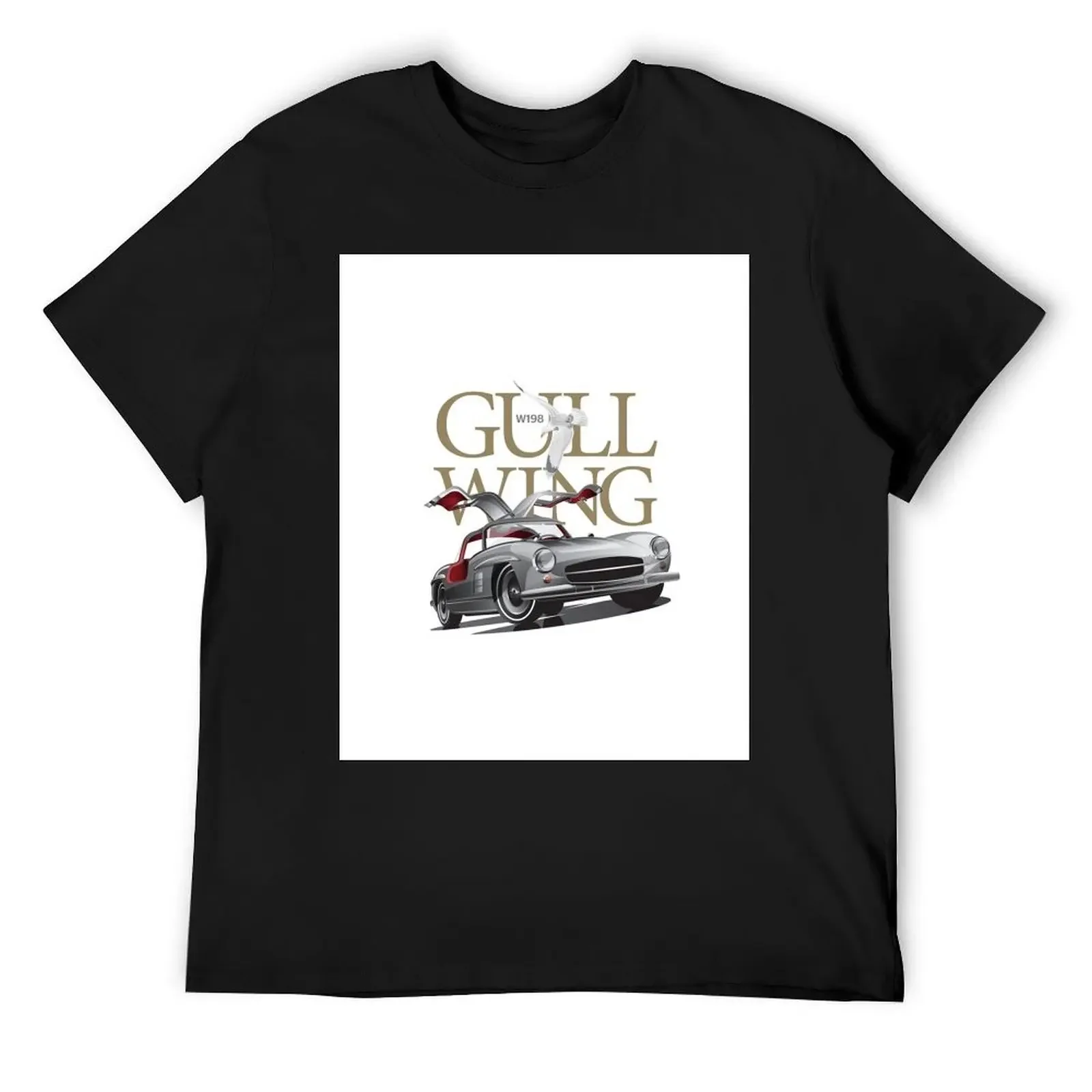 

300SL Gullwing T-Shirt graphic t shirt vintage aesthetic clothes mens plain t shirts