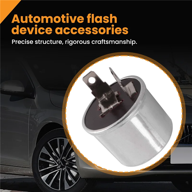 A45F-Classic Auto Knipperlichteenheid Relais Indicatoren 12V Licht Richtingaanwijzer 2-pins