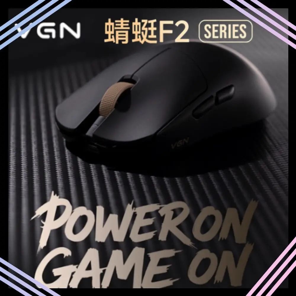 Vgn Dragonfly F2 Ultra+ F2 Promax 8000hz Wireless Mouse Paw3395/3950 Overclocked 36k/42k Dpi 8000hz Wired For Fps Gaming Mouse