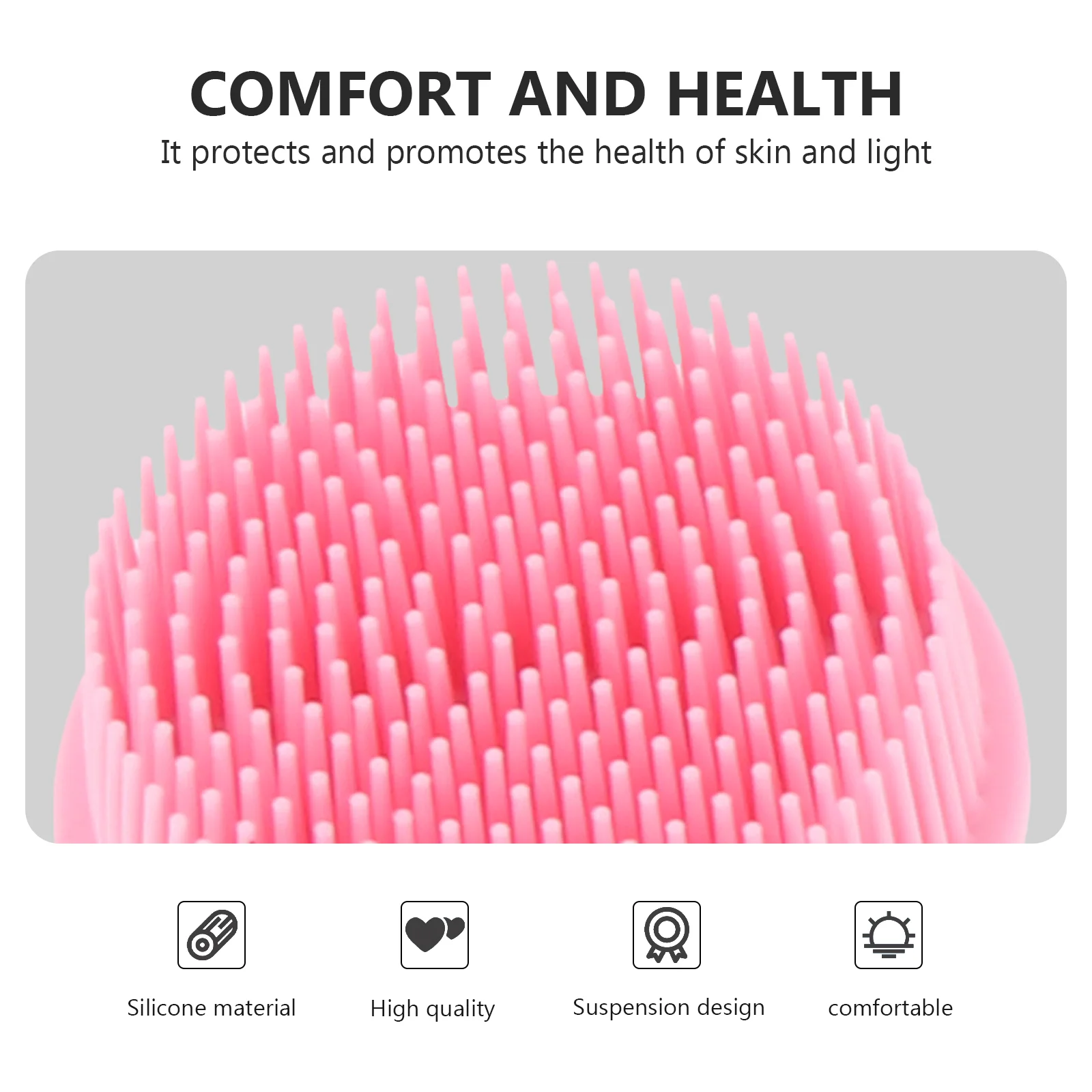 Badebürste mit langem Griff, ergonomische Körpermassagebadewanne, multifunktionale Durchblutungsstimulation, Dusche, Silikagel, Silikon