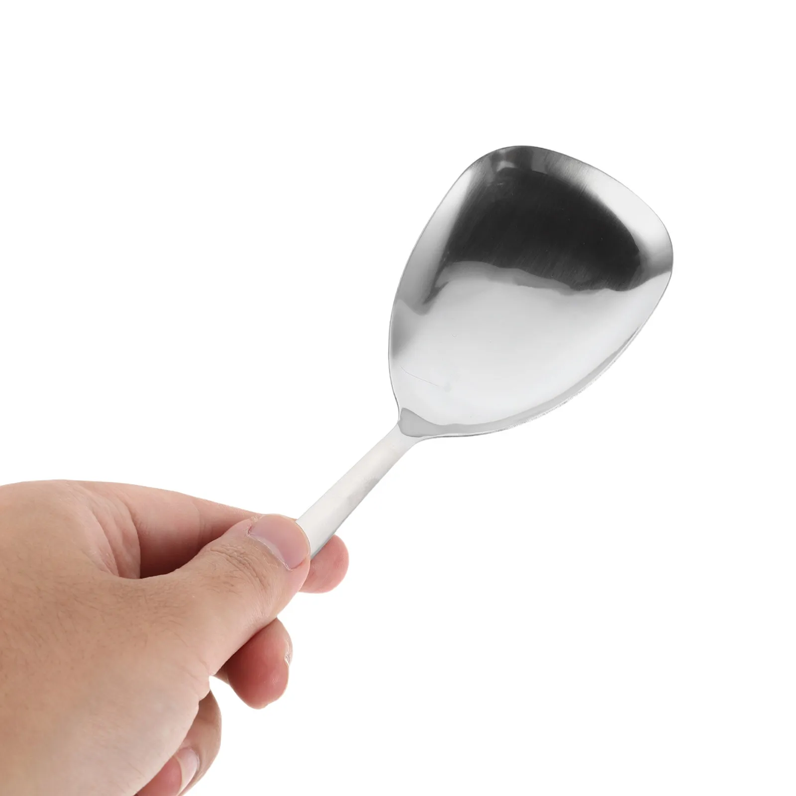 

Набор из 10 больших металлических сервировочных ложек из нержавеющей стали для фуршета: для еды, риса, пасты, соусов – кухонные принадлежности