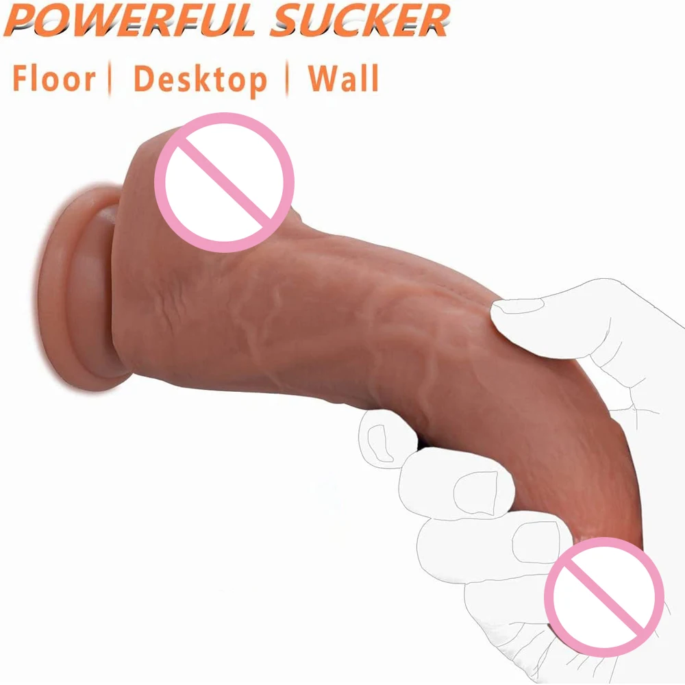 Huge Dildo Silicone Long Penis Pussy Anal Massage Sex Toys G Spot Stimulation Suction Cups Big Dick Female Gay 18+ Adult Product