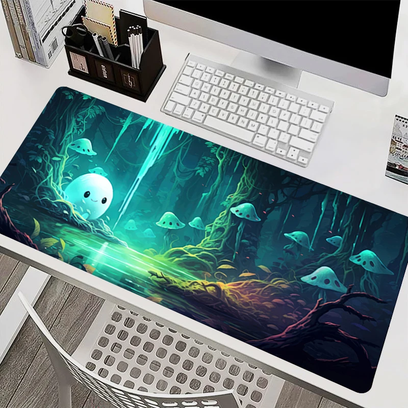 E-sports Gamer Mouse pad Office Computer Desk Mat kawaii carpet Gaming Keyboard pad Lockedge