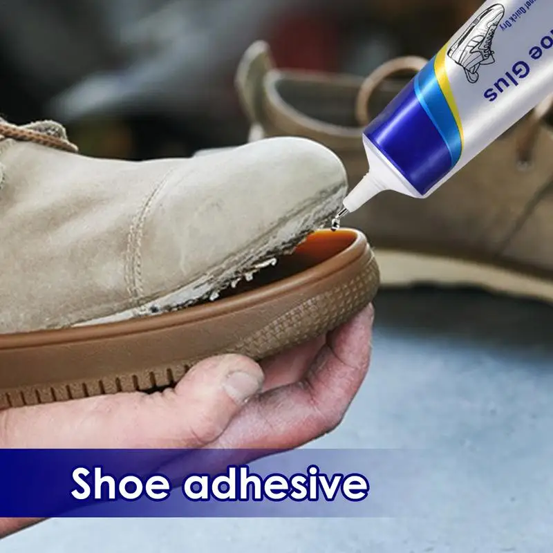 60ml Strong Shoe-Repairing Adhesive Super UniversalWaterproof Shoe Factory Special Leather Shoe Repair Glue With Precision Tip