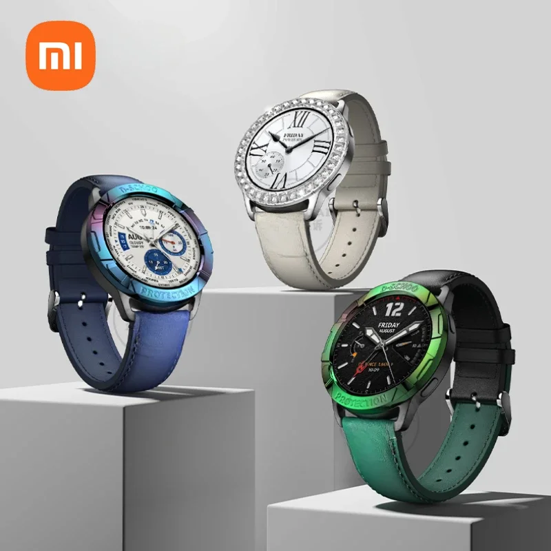 

Bezel replacement kit is available for the xiaomi WATCH S4 strap Universal s3 eSIM PC replacement case
