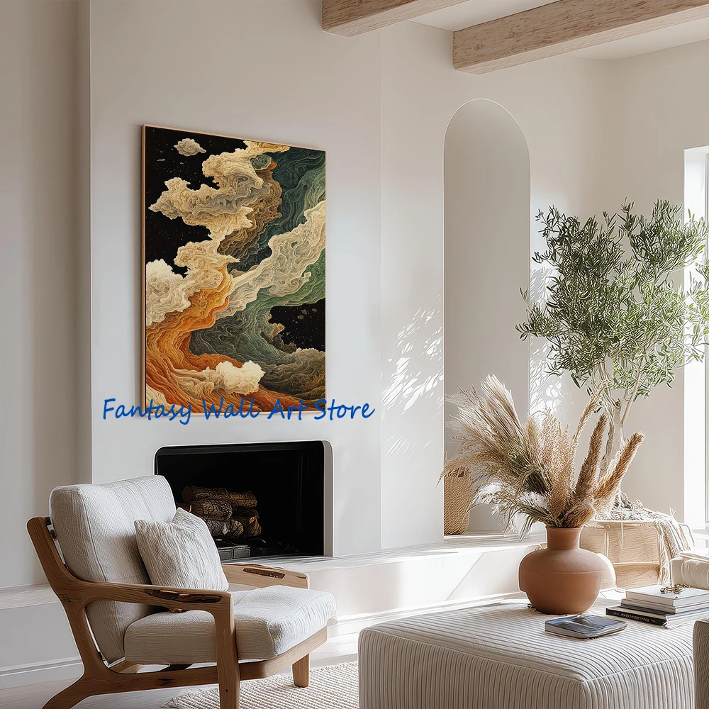 Japanese Ukiyo Inspired Clouds - Japanese Lifestyle And Traditions review and price