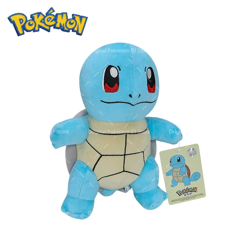 22 センチメートルオリジナルポケモンぬいぐるみかわいいゼニガメぬいぐるみ動物のおもちゃアニメ人形スロー枕誕生日プレゼント子供のための
