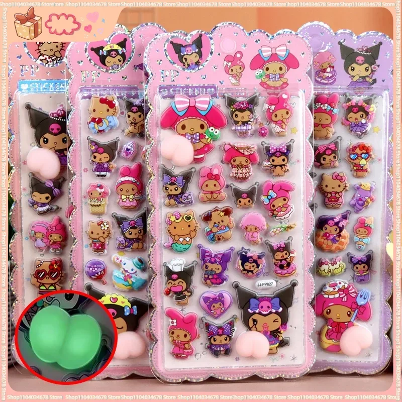 40-pieces-kawaii-kuromi-melodie-fesses-autocollants-doux-pincable-decompresser-jouet-bricolage-ordinateur-portable-guitare-telephone-mignon-decoration-bulle-autocollants