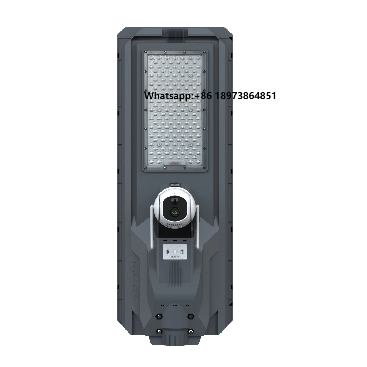 

Solar Street Light Solar Garden Light with Dual Cameras 1200W Radar Motion Sensor Color Temperature Adjustable