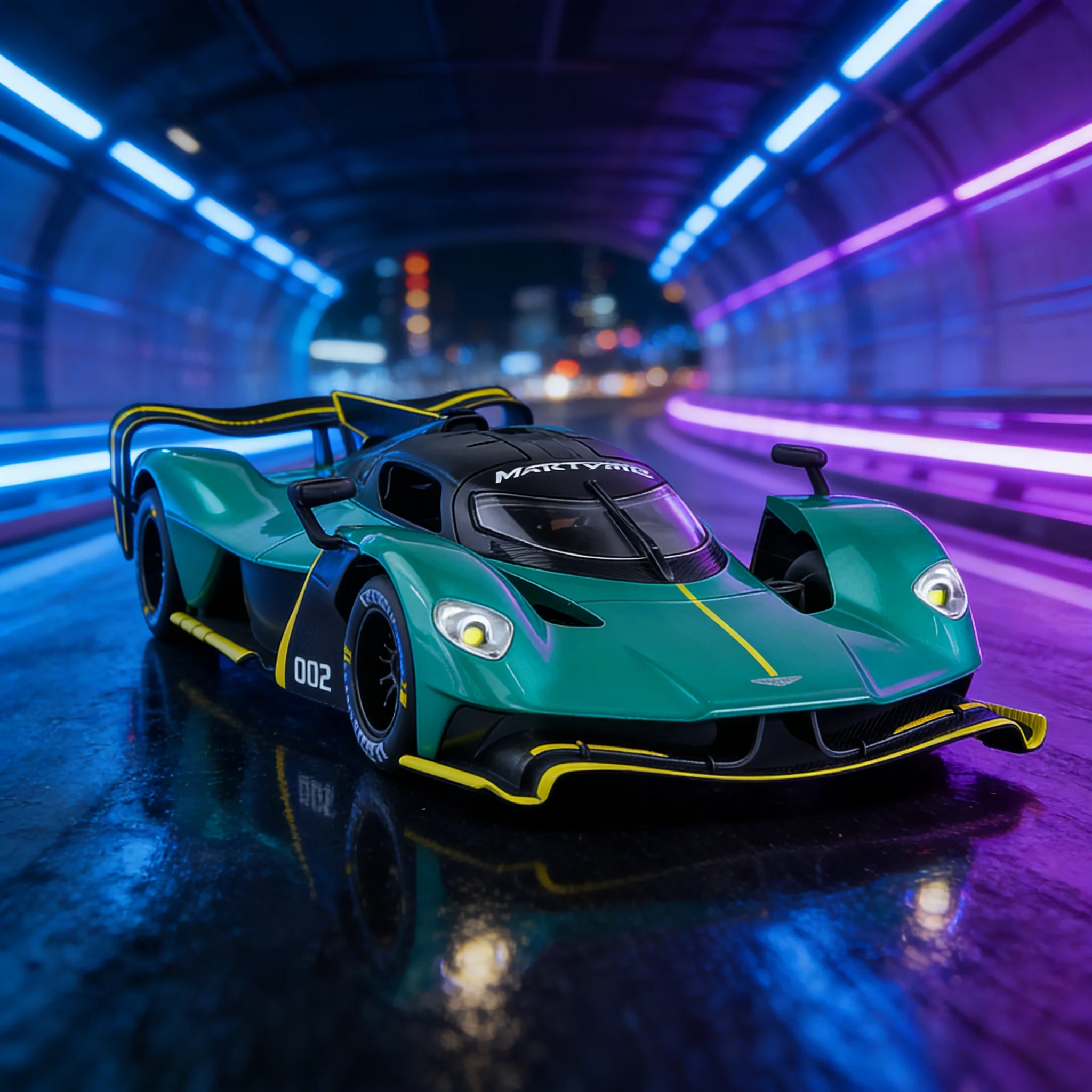 

Модель гоночного автомобиля Aston Martin Valkyrie в масштабе 1:24 | Коллекционная игрушечная машинка для мальчиков, подарок на день рождения