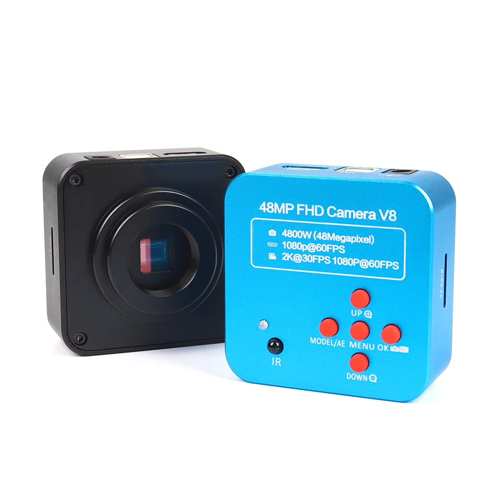 2026 Sanqtid TD-4800 LED Microscope Camera 48MP HD USB/ Dual-Mode with Photo/Video/Measure Functions