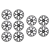 10Pcs Main Gear for WLtoys V911S V977 V988 V930 V966 XK K110 RC Helicopter Airplane Drone Spare Parts Accessories