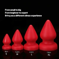 Various Sizes Huge Anal Plug Comfortable Liquid Silicone Butt Plug Strong Suction Cup Anal Dilator Adult Sex Toys for Women Anus - Image 6