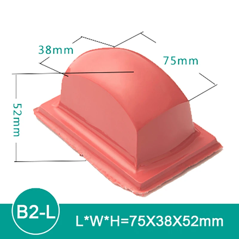 TJ B2 Large Size Pad Printing Rubber Heads Silicone Rubber Head For Pad Printing Material