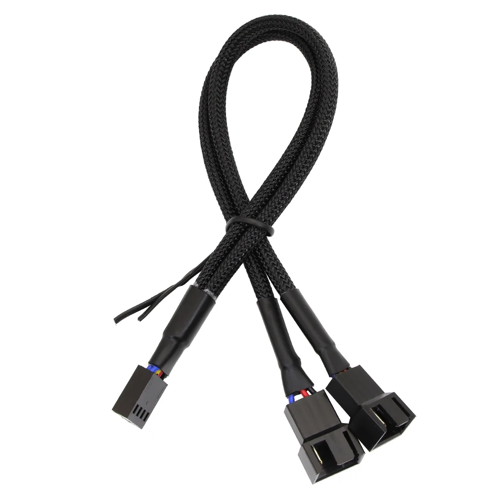 

﻿ 1/2/5/10PCS Pwm Fan Y Splitter Cable 4 Pin PWM Female to 3/4 Pin Motherboard CPU Fan PC Case Cooling Fan Extension Cable 26CM