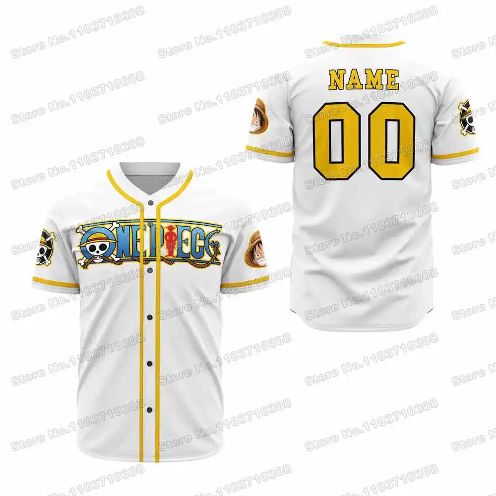 28th Popular Anime 2025 Customizable Game Baseball Golf Fishing Camping Running  Jersey Shirts T-shirt Printing Name Number