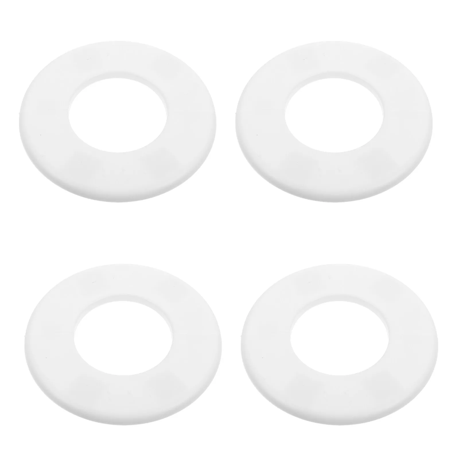 4Pcs Wall Split Flange Self-Adhesive for 64Mm Pipe Round Plumbing Cover Plate Hole Cover Flange Plate Hole Covering for Walls