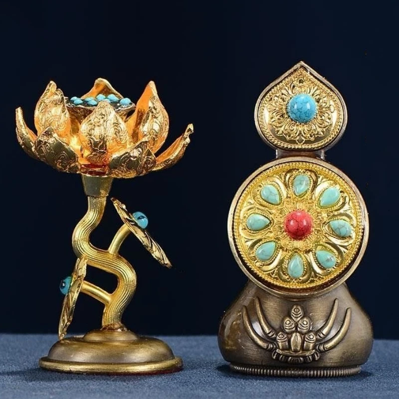 

Буддийское масло, цветок, пагода, деревья, сплав, тотричная живопись, цветные деревья, тибетские изделия ручной работы, алтазы, настольные декоративные, 10 см