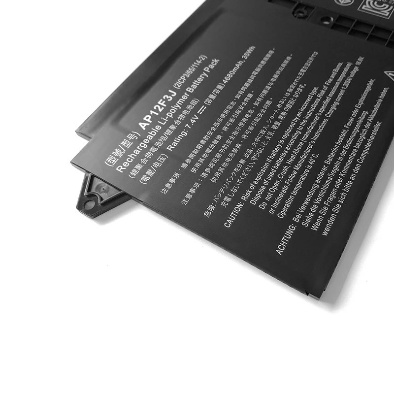 Laptop Battery AP12F3J For Aspire 13.3" Ultrabook S7 S7-391 Series Notebook 7.4V/4680mAh/35WH
