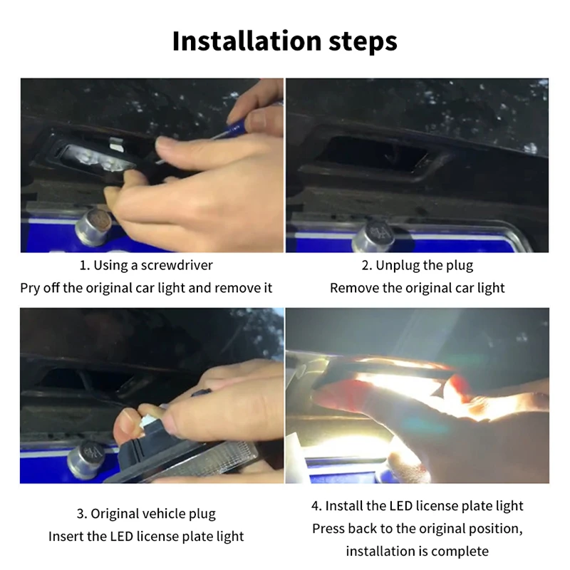 1PC dla BMW E39 E60 oświetlenie tablicy rejestracyjnej 6000k biały nie błąd numer Led oświetlenie tablicy rejestracyjnej światło do BMW E90 E91 E92 E61 E70 E71