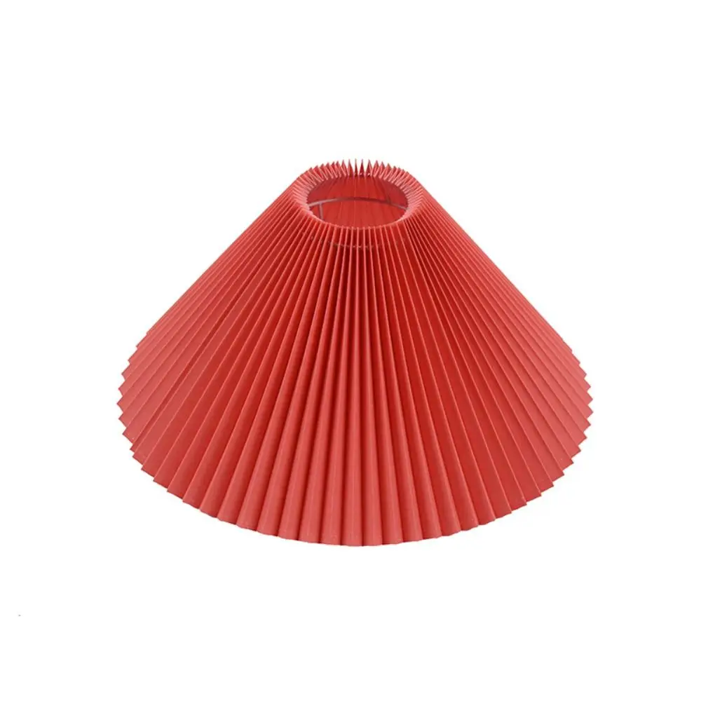 

DIY Nordic Fabric Table Lamp Lampshade Pleated Modern Floor Lamp Cover Minimalist Washable Wall Lamp Lampshade Bedroom Hotel