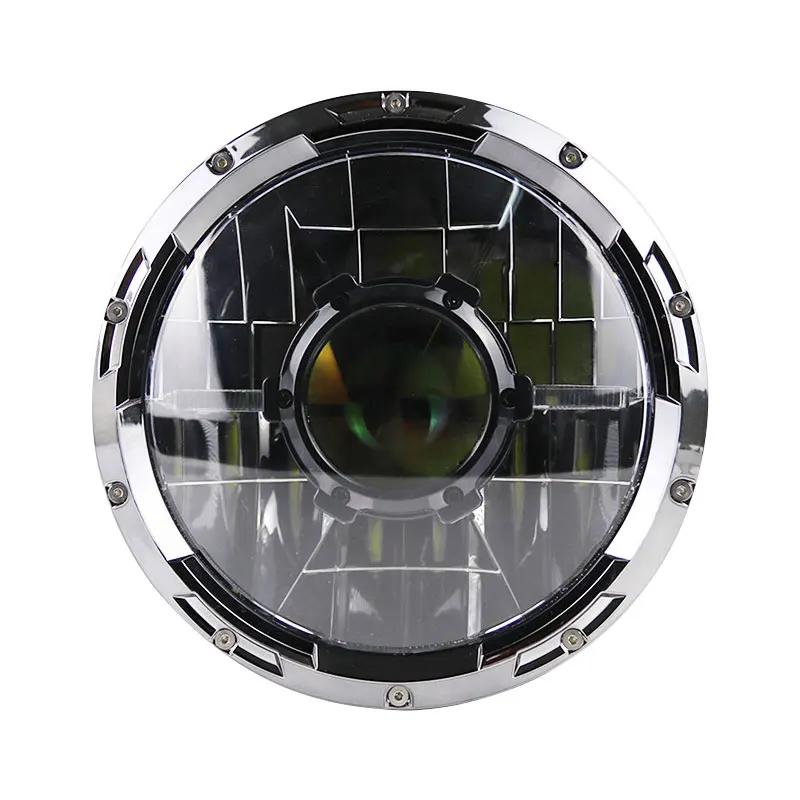 Super Brightness Spotlights 7 Inch Front Driving Fog Lights IP68 Car 60W Round Laser Headlight Motorcycle Headlight