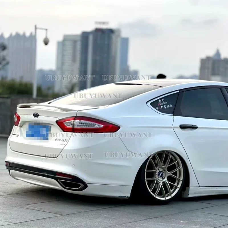 Alerón Trasero para Ford Mondeo/Fusion 2013-2019, Kit de Alerón de Techo ABS, Alerón Trasero para Automóvil, Kit Exterior