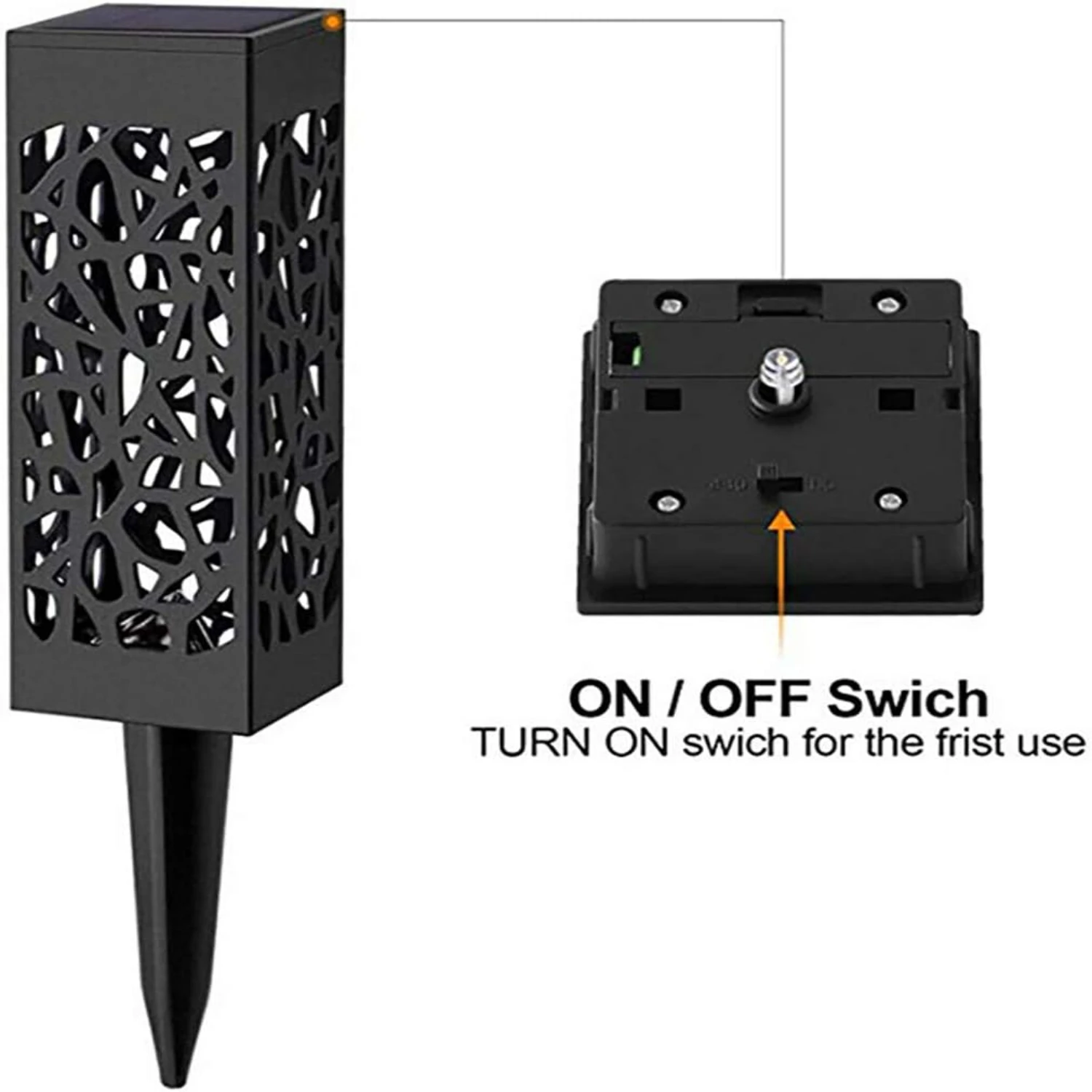 

Elegant Waterproof Solar-Powered Decorative Outdoor Lighting - Flickering Dancing Flames Solar Torch Lamp for Lawn and Garden Be