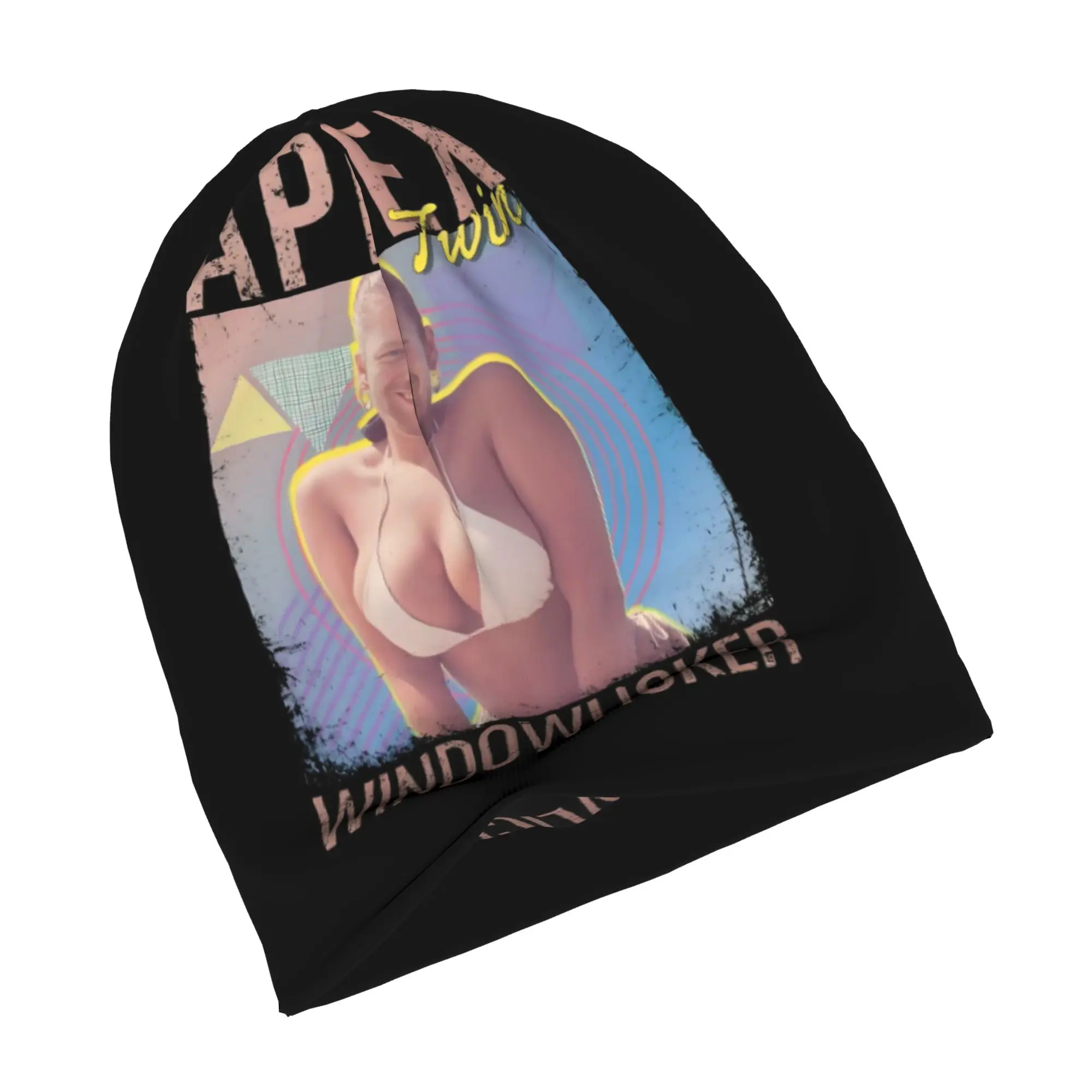 A-Aphex T-Twin Beanie Cap Unisex Winter Warm Bonnet Femme Knit Hats Hip Hop British Musician Composer Skullies Beanies Caps For