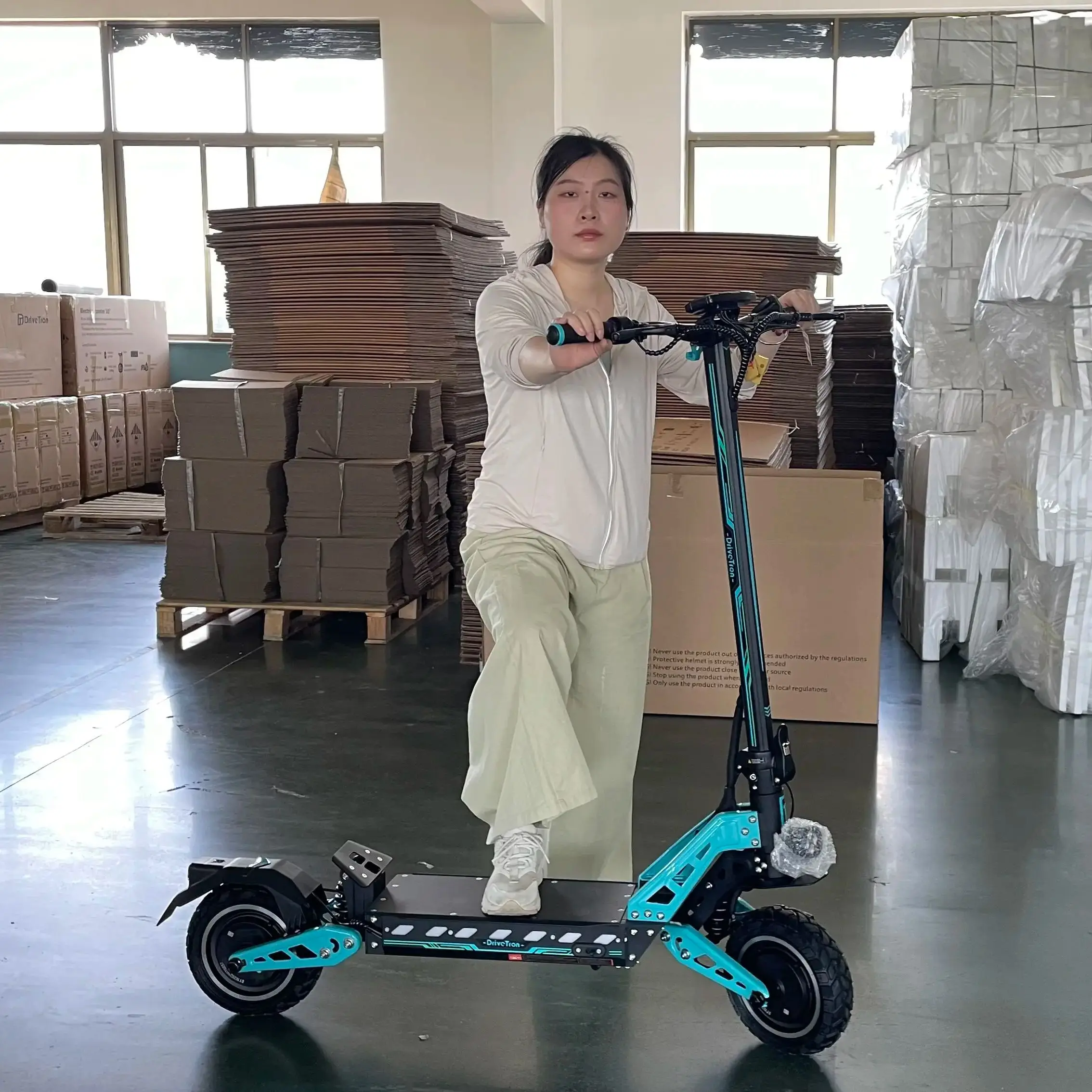

Dropshipping DT10 patinete eléctrico 50-70kmh 44mph Off Road Dual Motor 1200w 2400w Double Suspension Compete Electric Scooter