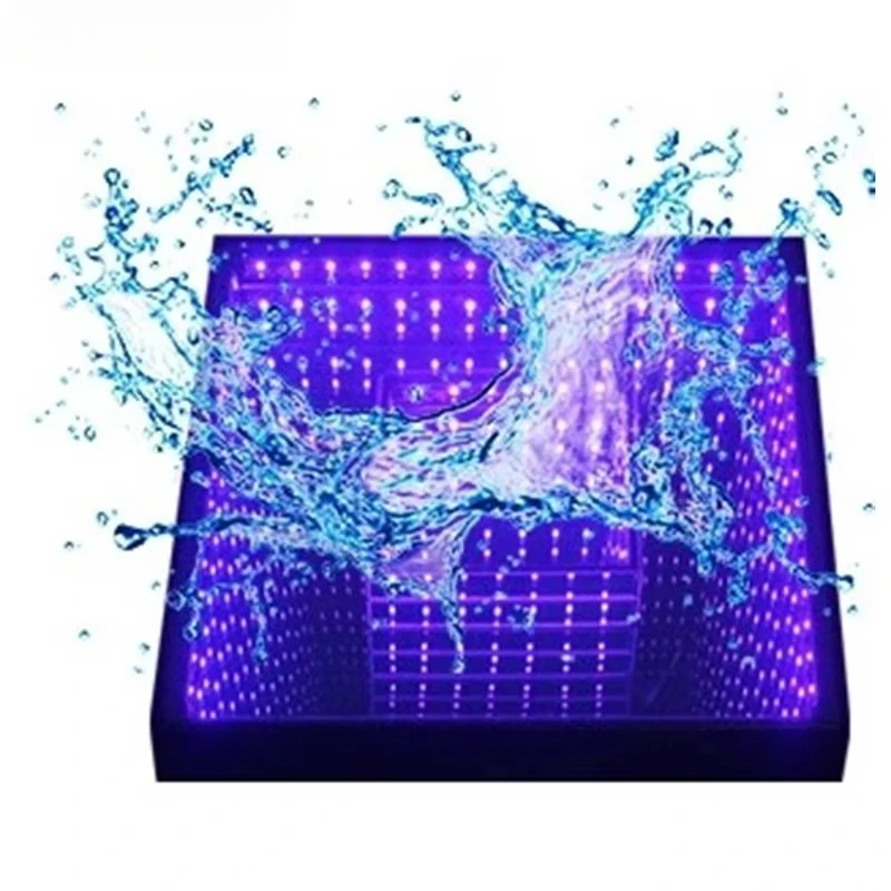 

LED Mirror Floor Light Emitting 3D Abyss Floor Tile Light KTV Bar Dancing Stage Light Bungee Dance Stage Dance Floor