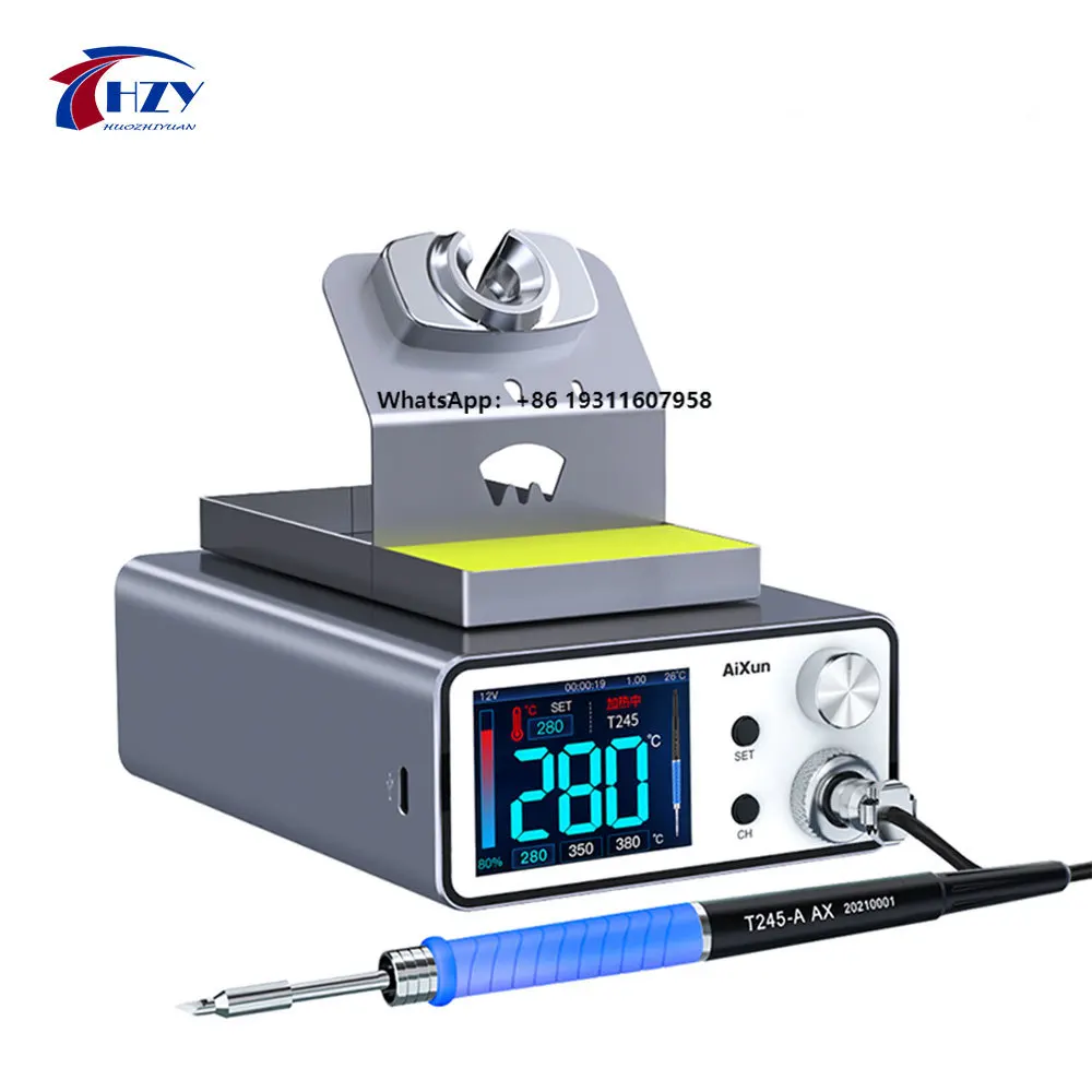 JC AIXUN Soldering Station T3AS 200W T3BS 75W With Electric Soldering Iron T210/T245 for Mobile Phone SMD BGA Repair Tools