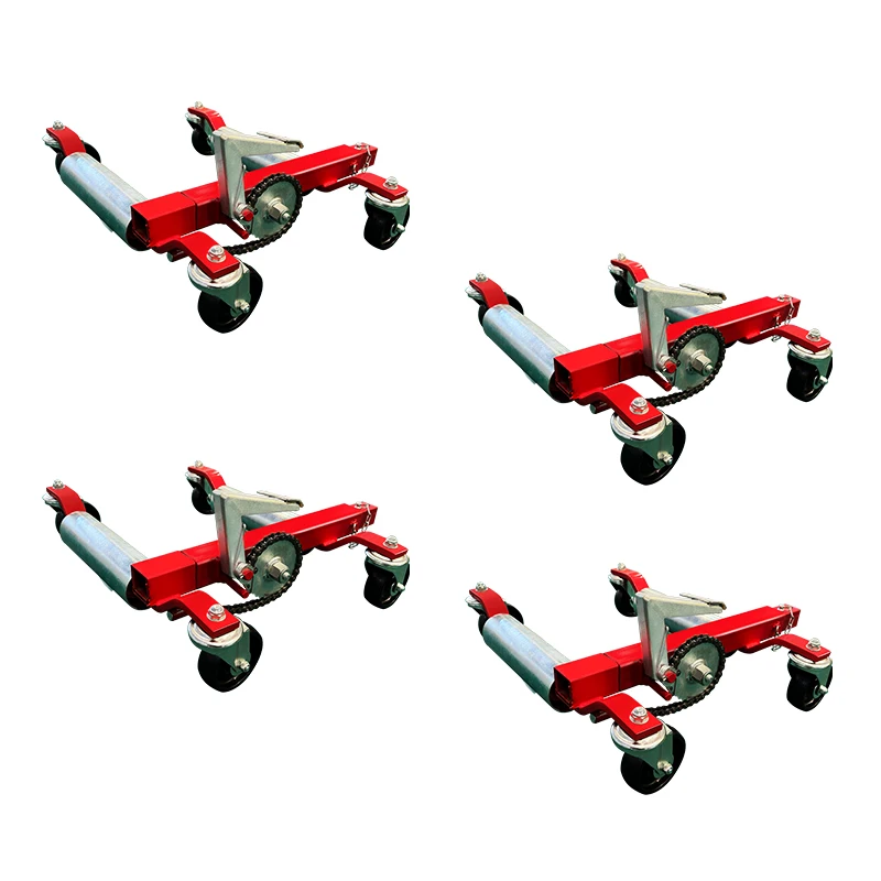 رائجة البيع آلة سعر أفضل عجلة عالمية مركبة متنقلة مقطورة هيدروليكية سيارة تتحرك جاك محرك السيارة الهيدروليكية