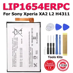 New Phone LIP1654ERPC Battery For Sony Xperia XA2 L2 H4331 H3311 H4311 Free Double-Sided Tape Sticker