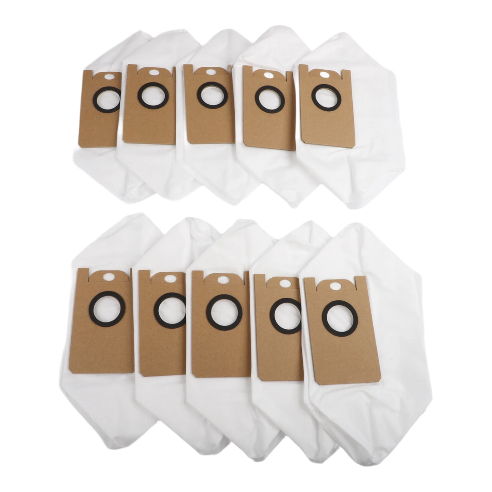 Long Lasting Replacement Bags for SwitchBot S1 Plus S1 Plus(W) Vacuum Cleaner Hygienic Design Keeps Dust Contained 10 Count