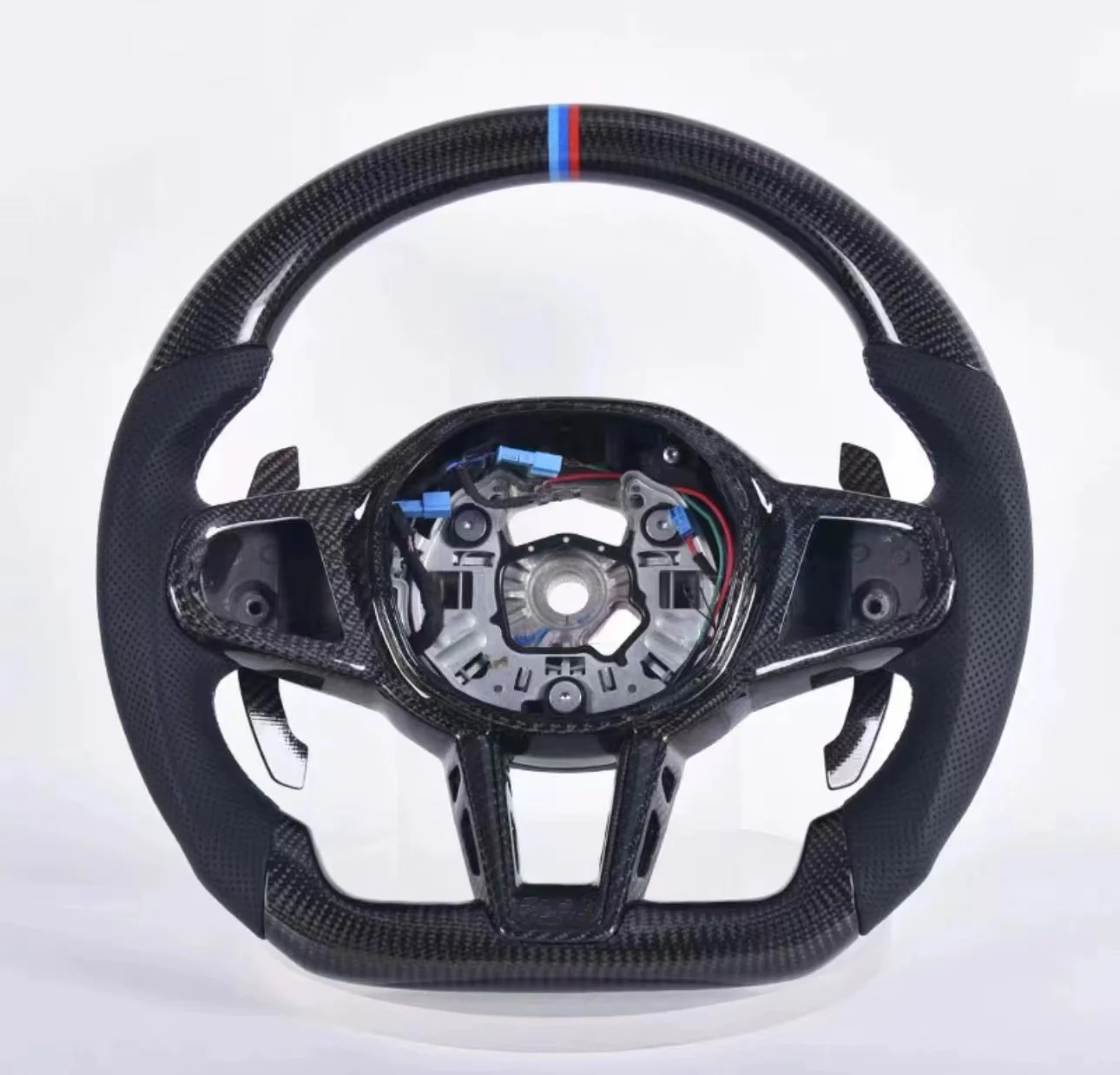 

RELI5 Steering Wheel for BMW F10 F18 F02 F84 F80 F83 F81F32 Old to New Upgrade M4 Carbon Fiber Steering Wheel