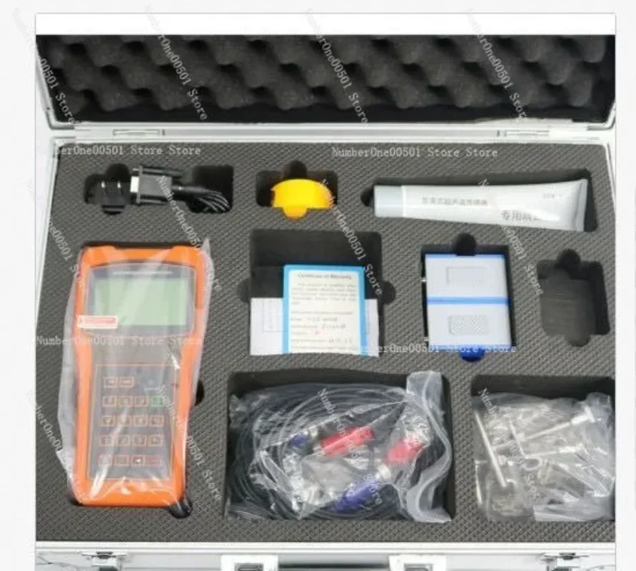 

TUF-2000H/HT-2000H Handheld Portable Ultrasonic Flowmeter, External Clamp