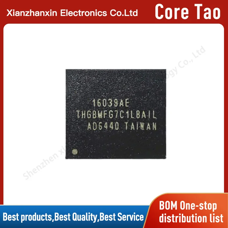 1pcs/lot THGBMFG7C1LBAIL THGBMFG7C1 7C1L 16G 5.0 EMMC BGA Memory chip in stock