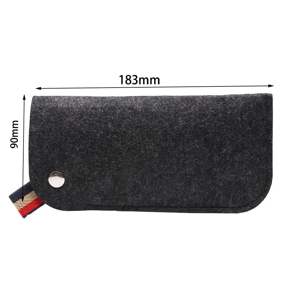 Soft Fashion Sunglasses Felt Cloth Accessories Portable Sunglasses Bag Glasses Storage Glasses Bags Glasses Box