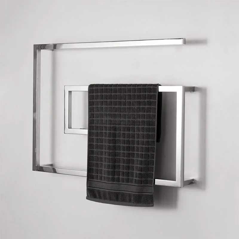 Stainless Steel Electric Heating Towel Rail Heating Bath Towel Rail Thermostatic Electric Heating Towel Bar