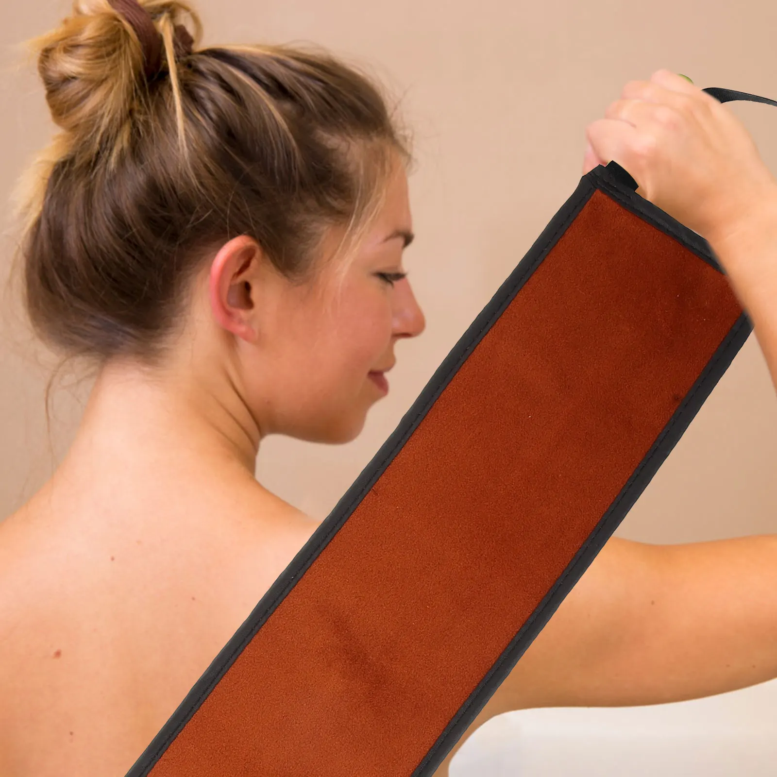 

2pcs Self Self Tanning Applicator Tanning Back Tool Spa Tan Strip Belt Strip Gloves Spa Tan Body Sunscreen Skincare