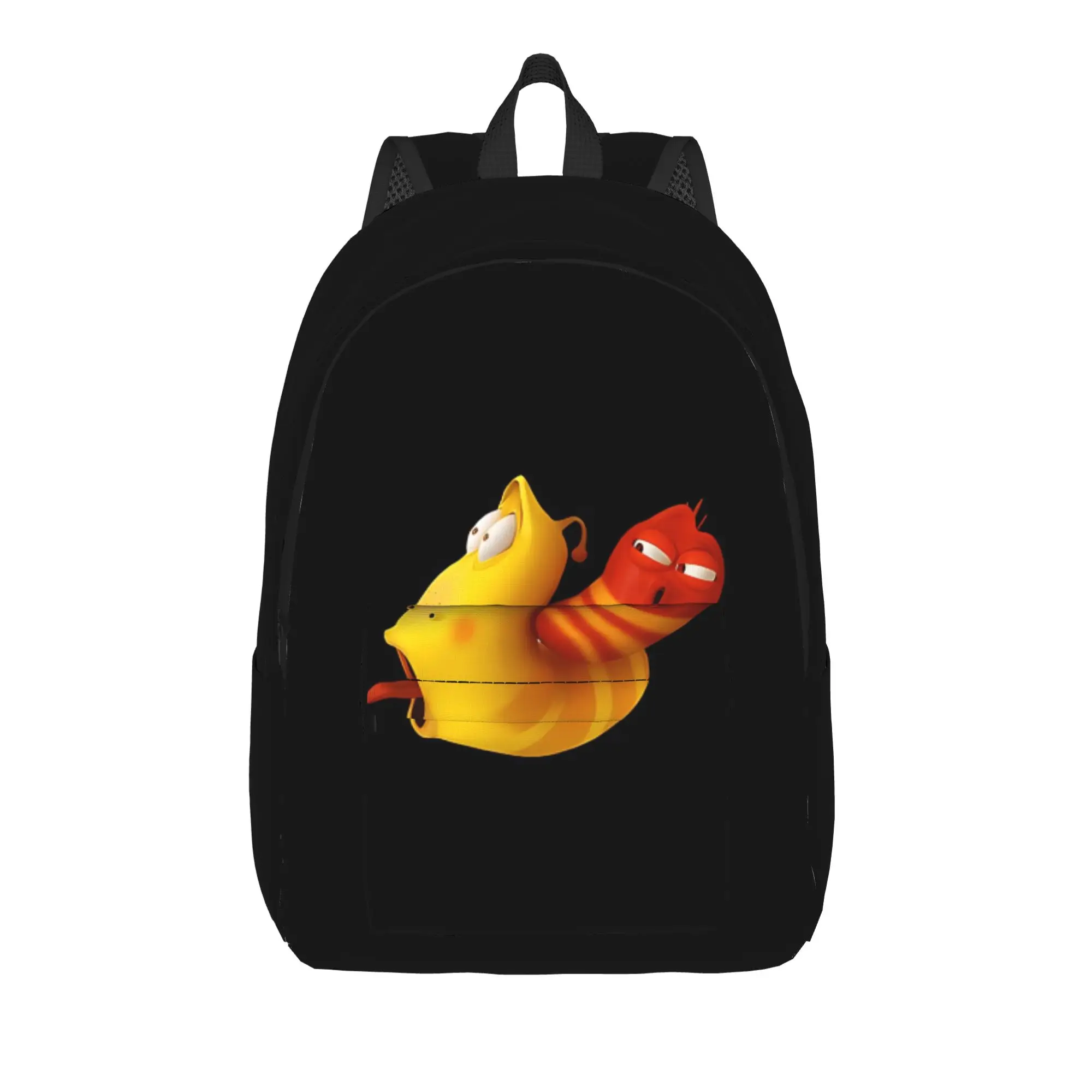 Larva Storage Bag Back to School Season colorful funny insect art  Good Quality Backpack
