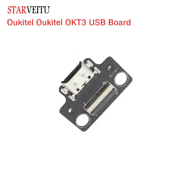 Dla Oukitel OKT3 OT5 Oryginalna płytka USB typu C Złącze stacji dokującej do ładowania Części do naprawy telefonów komórkowych