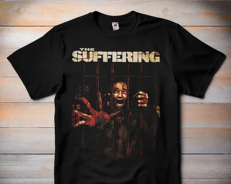 The Suffering - V1 - Classic Video Game Horror Tshirt, Retro Gamer Tee, Gaming Shirt, Gamer Gift