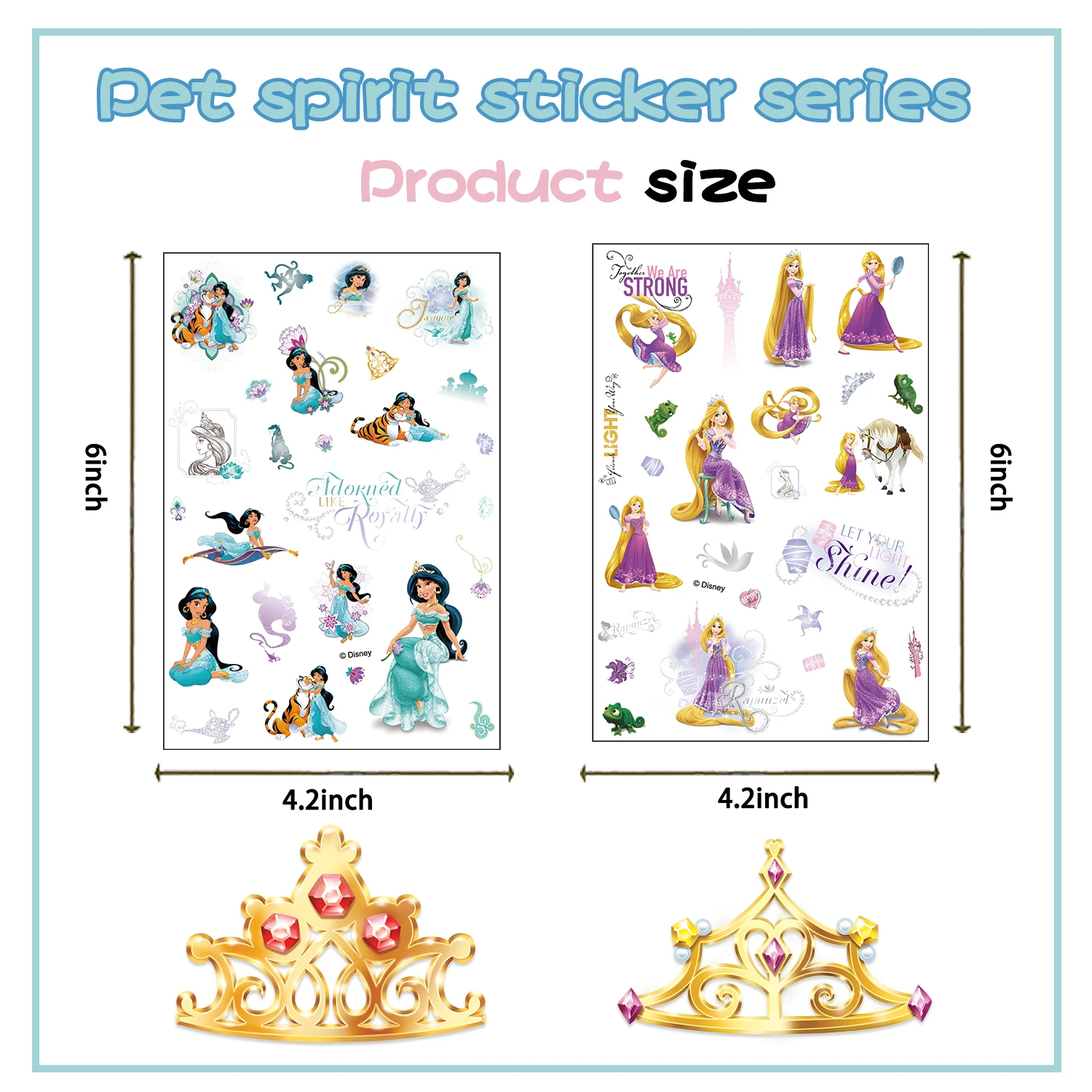 8/16/32Pcs Disney Children DIY Puzzle Sticker Princess Make A Face Funny Cartoon Assemble Stickers Kids Toys Boys Girls Gifts