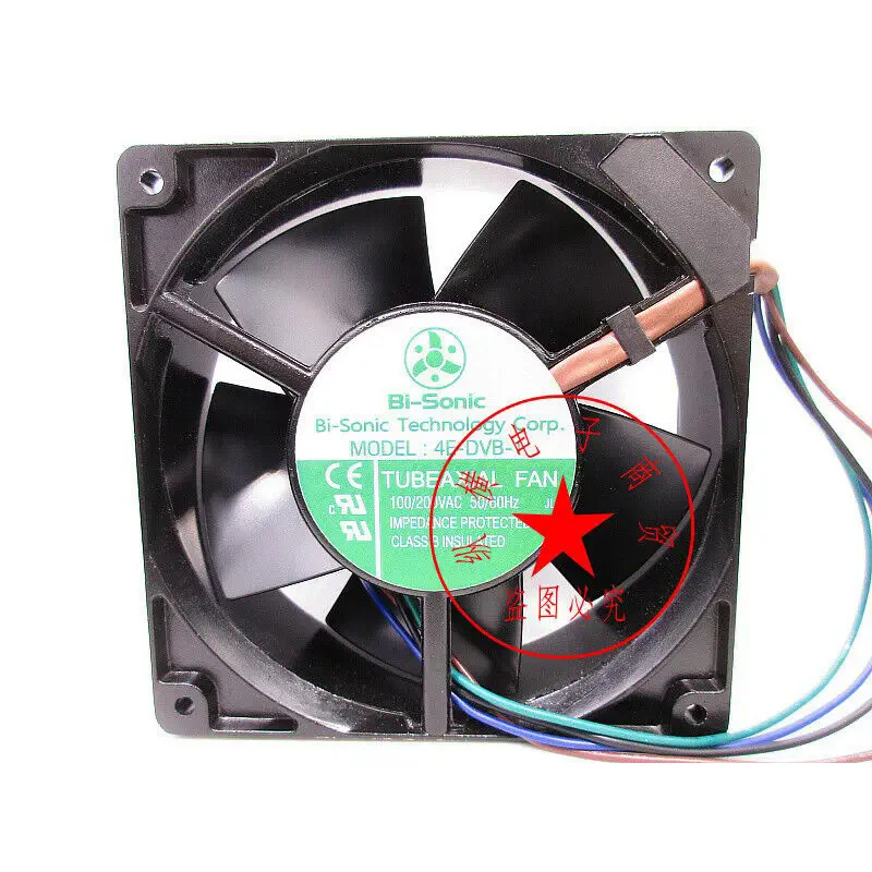 1PC BI-SONIC 4E-DVB-1 100V/200V dual voltage high temperature resistant fan #