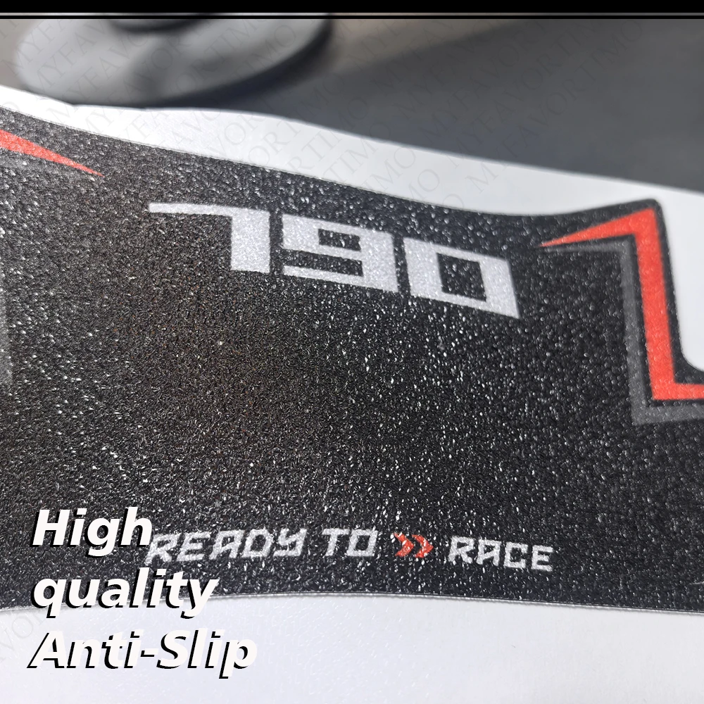 For 790 Duk 2027 New Protect Pad Frosted Decals Scratch-Resistant Decals  Anti Slip Fuel Oil Tank Pad Side Knee  790 Duk 2027