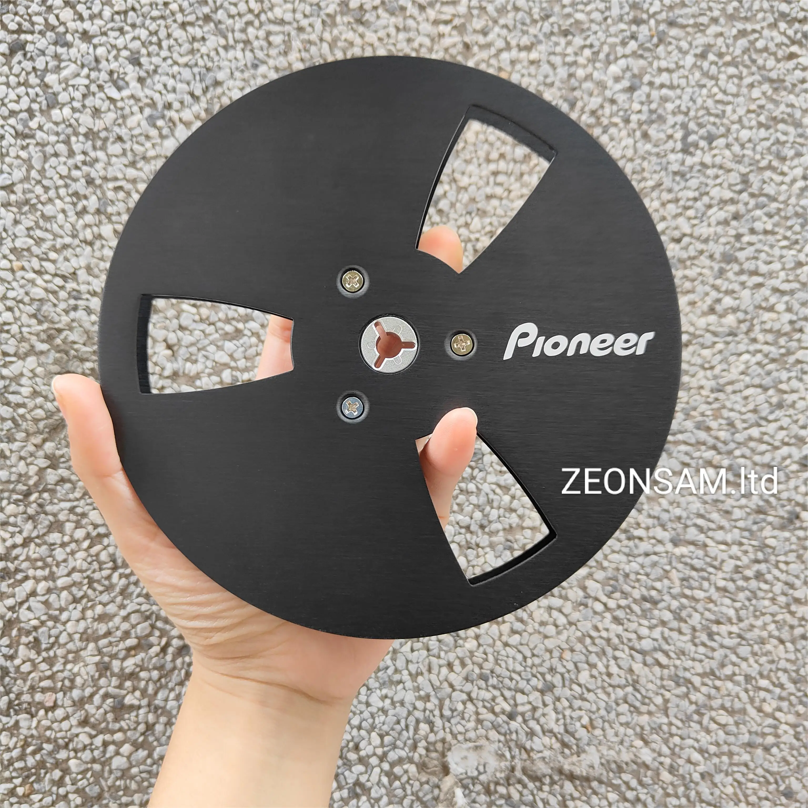 

1/4 7 Inch Empty Tape Reel Nab Hub Reel-To-Reel Recorders Accessory Empty Aluminum Disc Opening Machine Parts By Pioneer