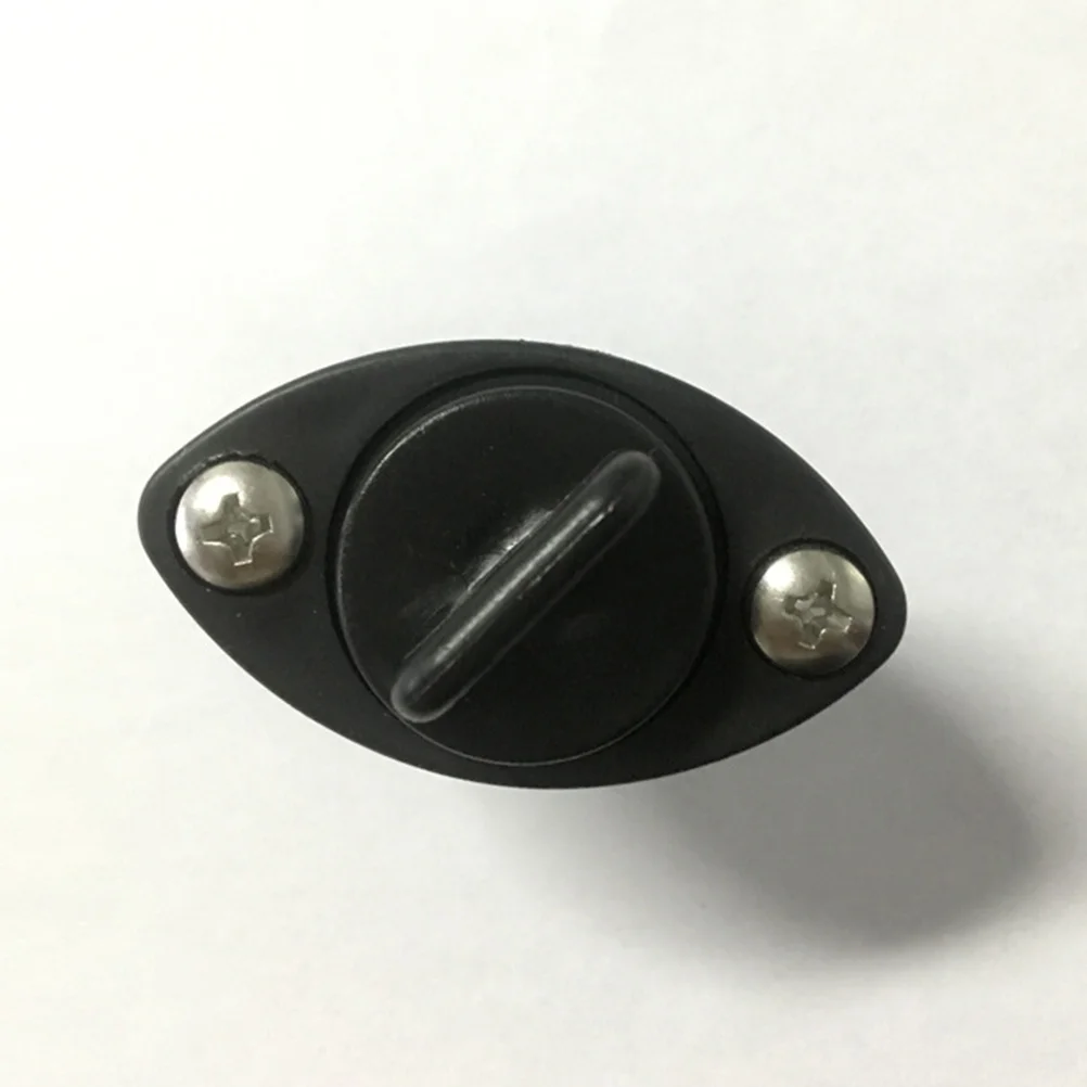 

4Pcs Universal Boat Drain Plug Kit Black Kayak Canoe Water Infiltration Stopper Retention System Easy Install Boat Drain Plug